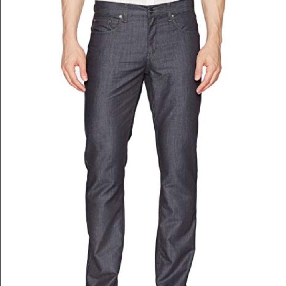 Perry Ellis Men's Slim Lightweight Denim (Grey)